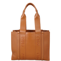 Chloe Woody Leather Tote Bag Medium
