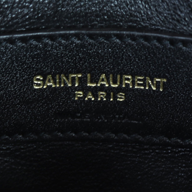 Saint Laurent Cassandra Top Handle Mini Interior Stamp