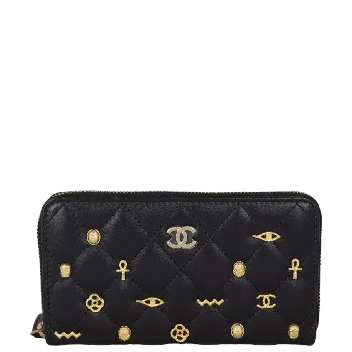 Chanel Lucky Charms Zip Around Wallet