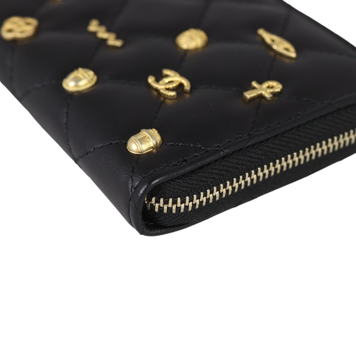 Chanel Lucky Charms Zip Around Wallet