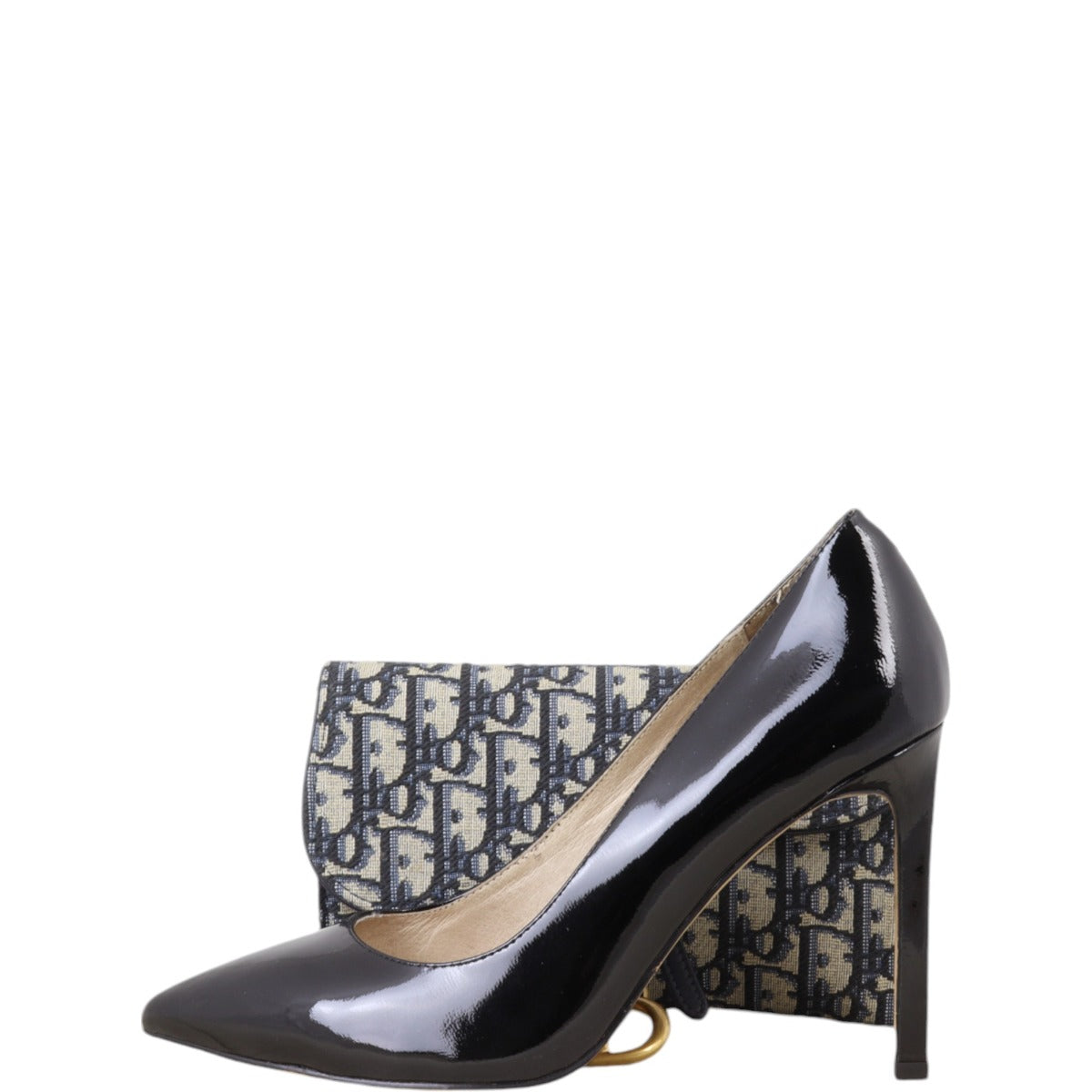 Dior Saddle Wallet on Chain Oblique