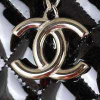 Chanel Mademoiselle Bowler Bag Patent Large Hardware