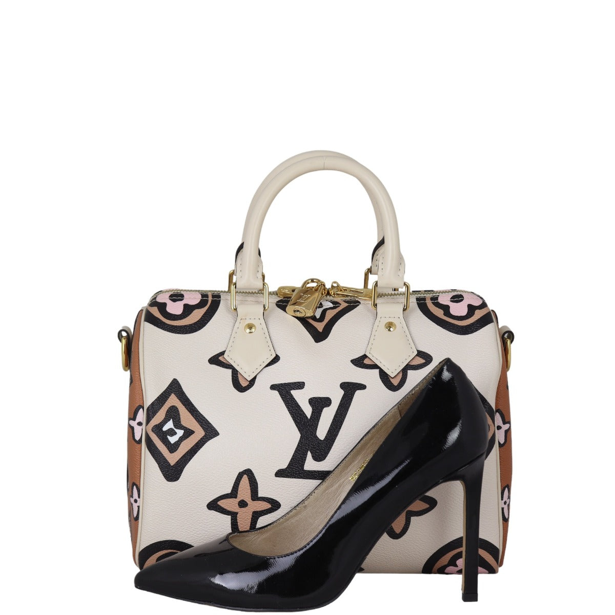 Louis Vuitton Speedy 25 Bandouliere Monogram Wild at Heart