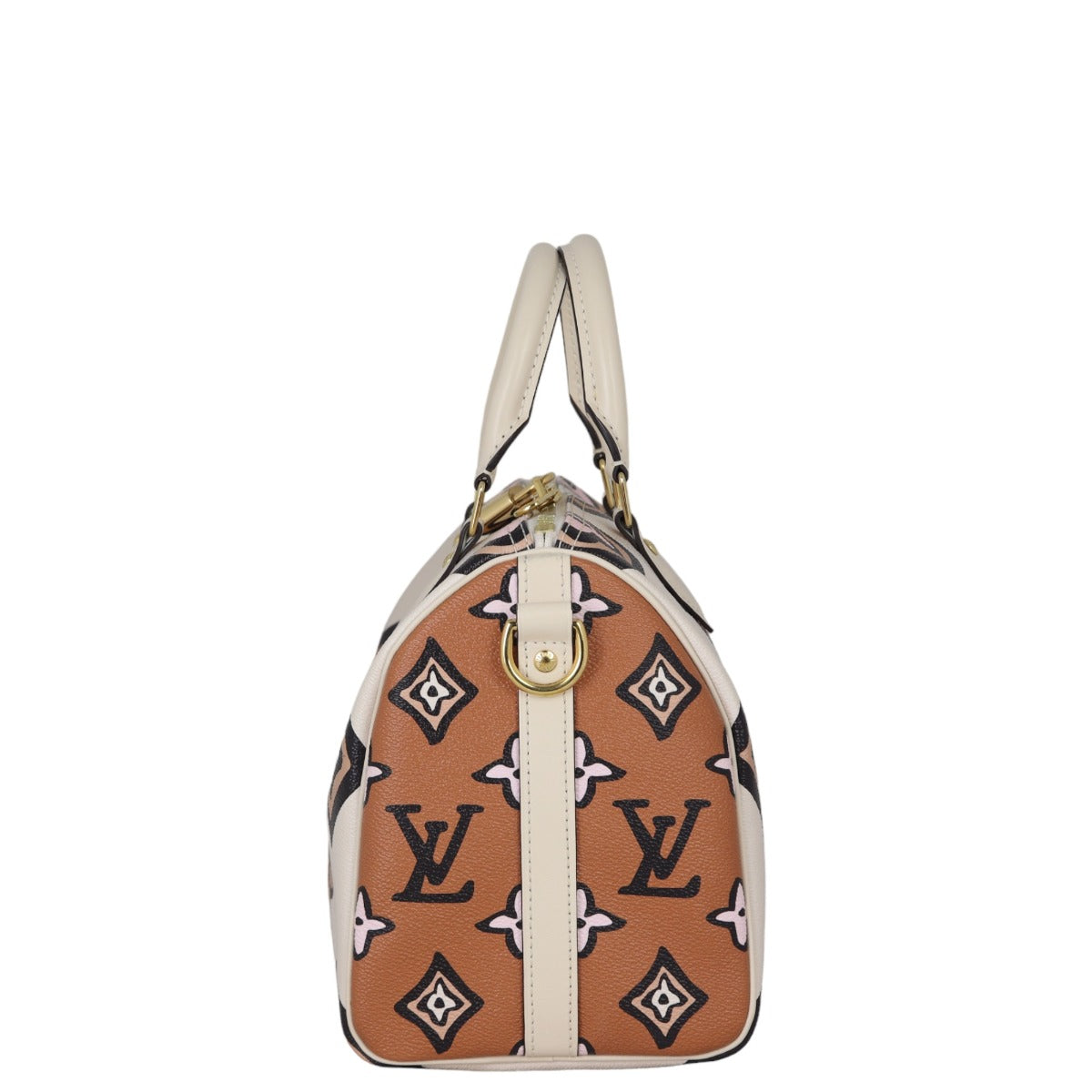 Louis Vuitton Speedy 25 Bandouliere Monogram Wild at Heart – Luxe