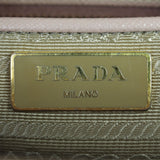 Prada Saffiano Lux Galleria Double Zip Tote Medium Interior Stamp
