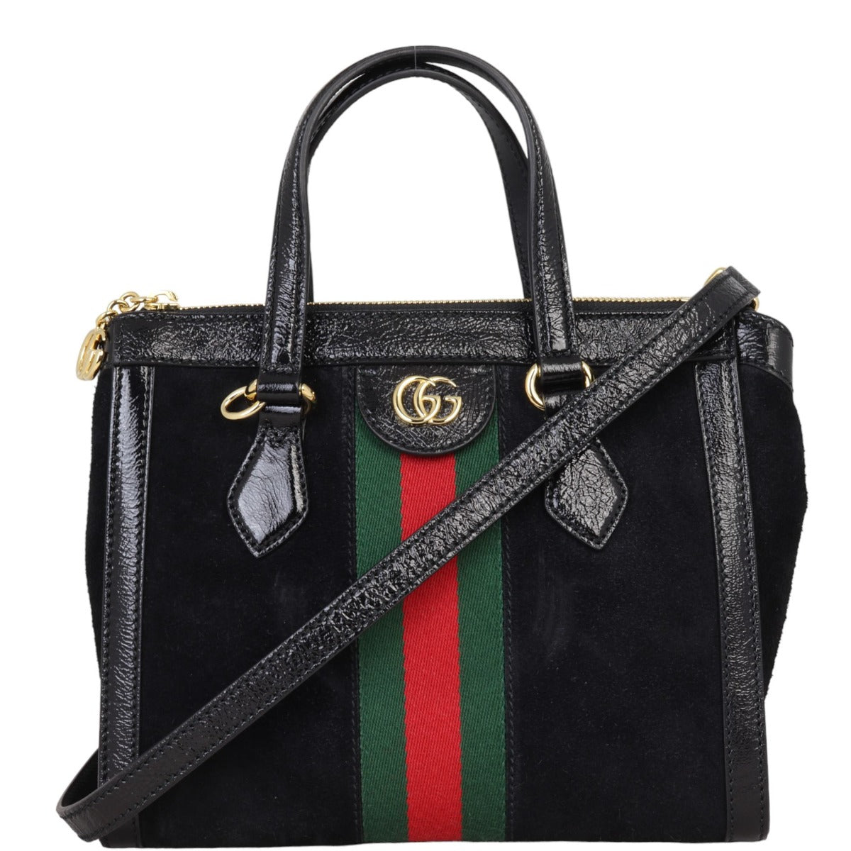 Gucci Ophidia Suede Tote Bag