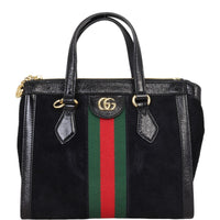 Gucci Ophidia Suede Tote Bag
