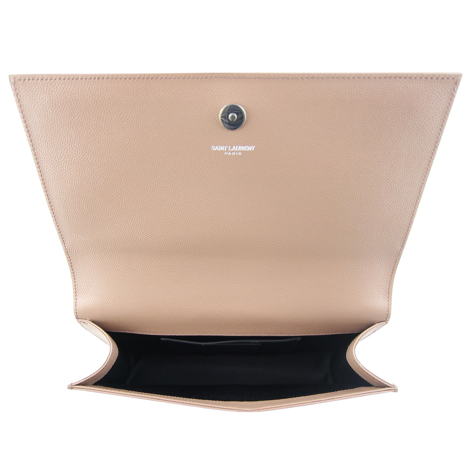 Saint Laurent Classic Monogram Kate Clutch Interior