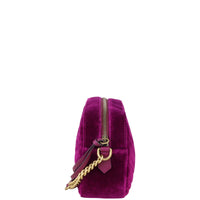 Gucci GG Marmont Velvet Small Camera Bag