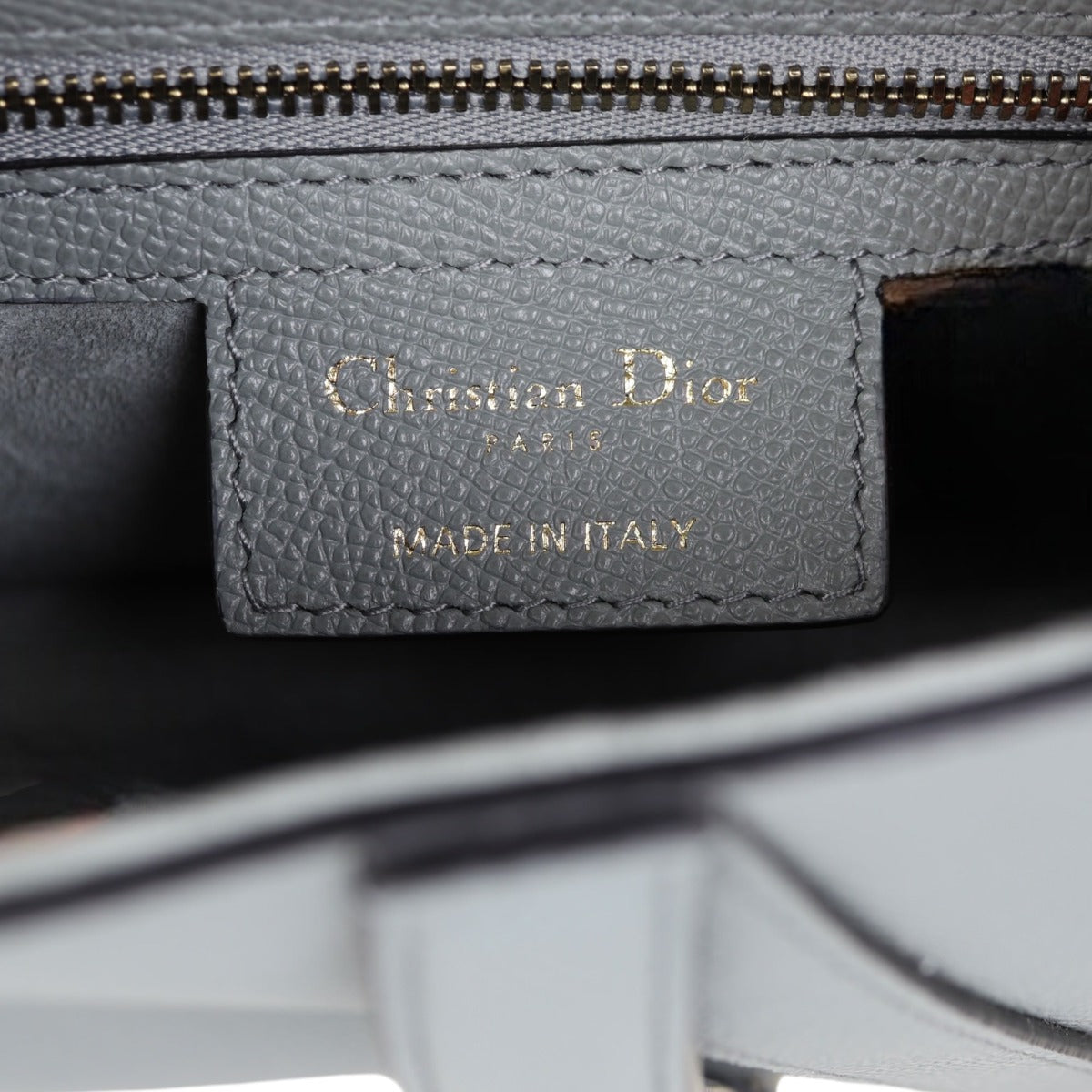 Dior Saddle Bag with Embroidered Strap