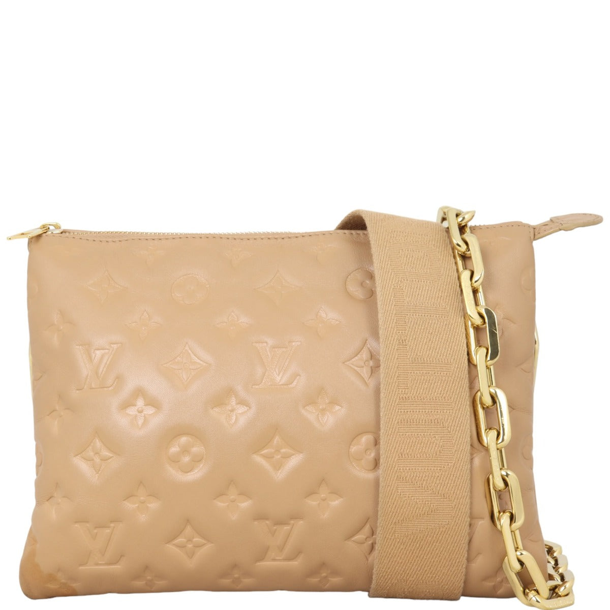 Louis Vuitton Coussin PM Monogram Embossed Lambskin