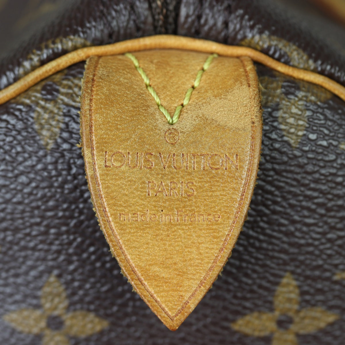 Louis Vuitton Speedy 30 Monogram Made in Stamp