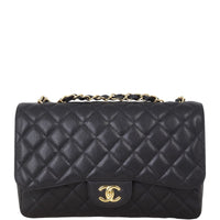 Chanel Classic Single Flap Jumbo Caviar