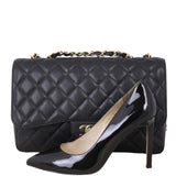 Chanel Classic Single Flap Jumbo Caviar