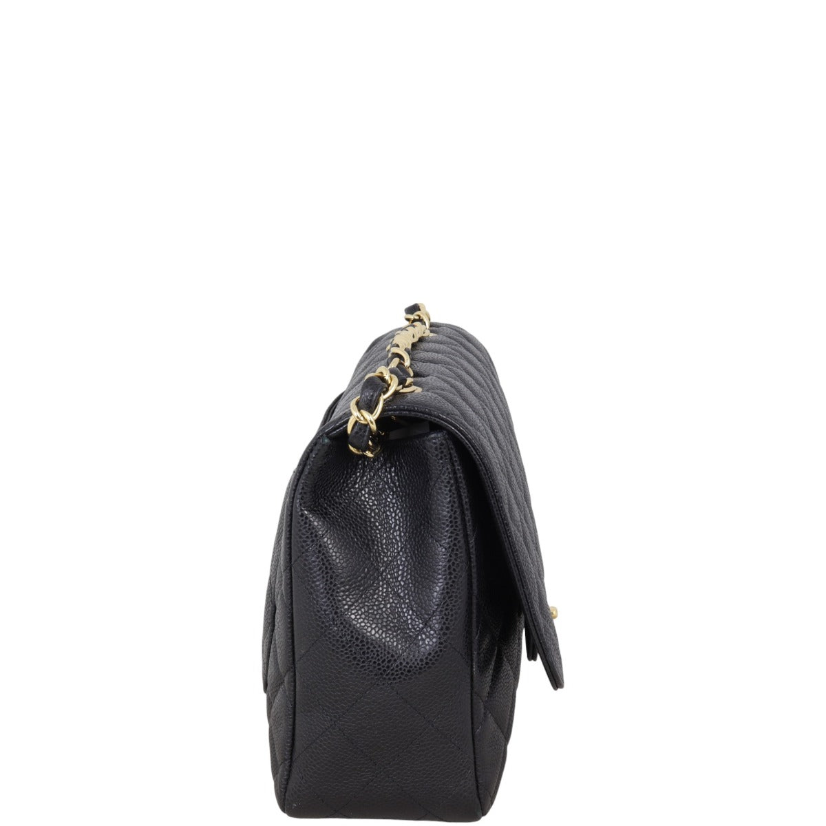 Chanel Classic Single Flap Jumbo Caviar