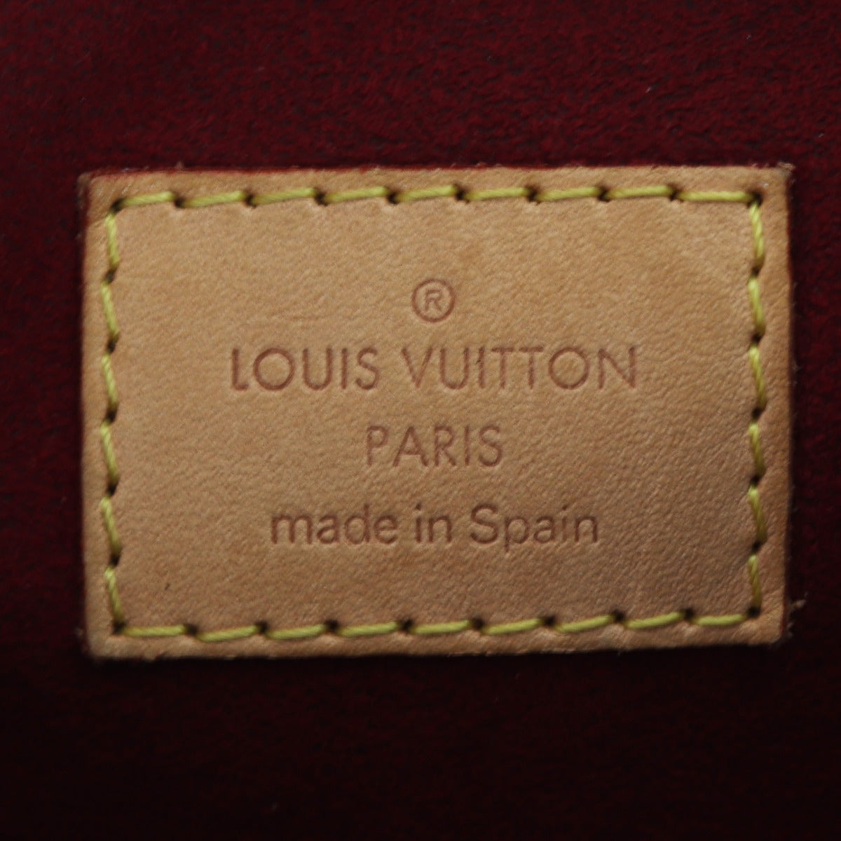 Louis Vuitton Greta Monogram White Multicolore Interior Stamp