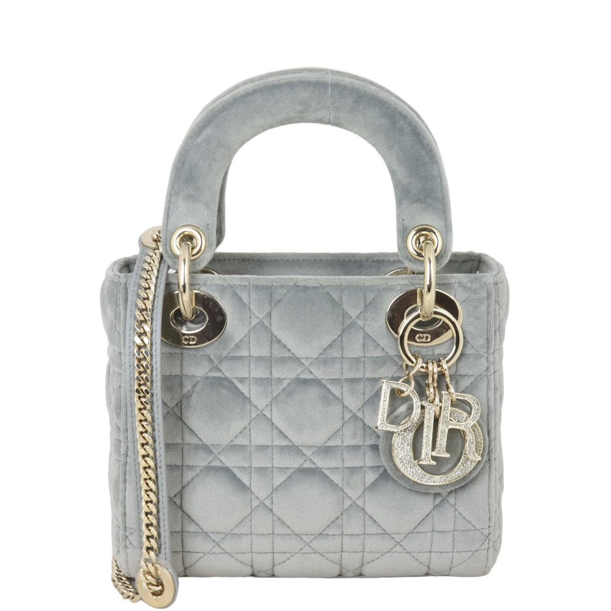 Dior Lady Dior Mini Velvet