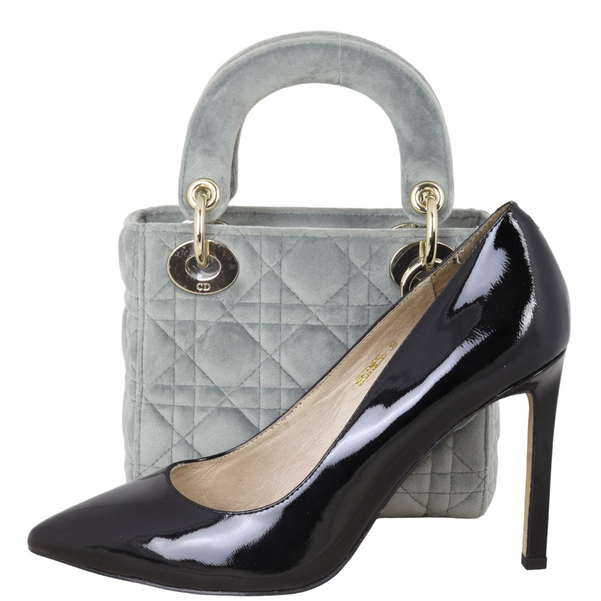 Dior Lady Dior Mini Velvet