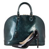 Louis Vuitton Alma GM Monogram Vernis | Bleu Nuit