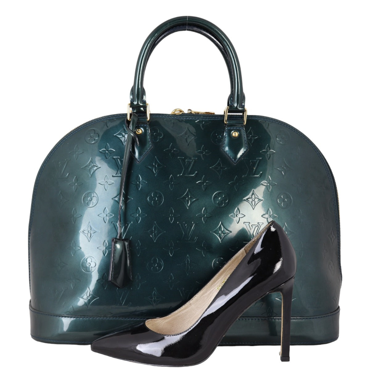 Louis Vuitton Alma GM Monogram Vernis | Bleu Nuit