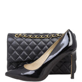 Chanel Classic Double Flap Medium | Black Lambskin Gold Hardware