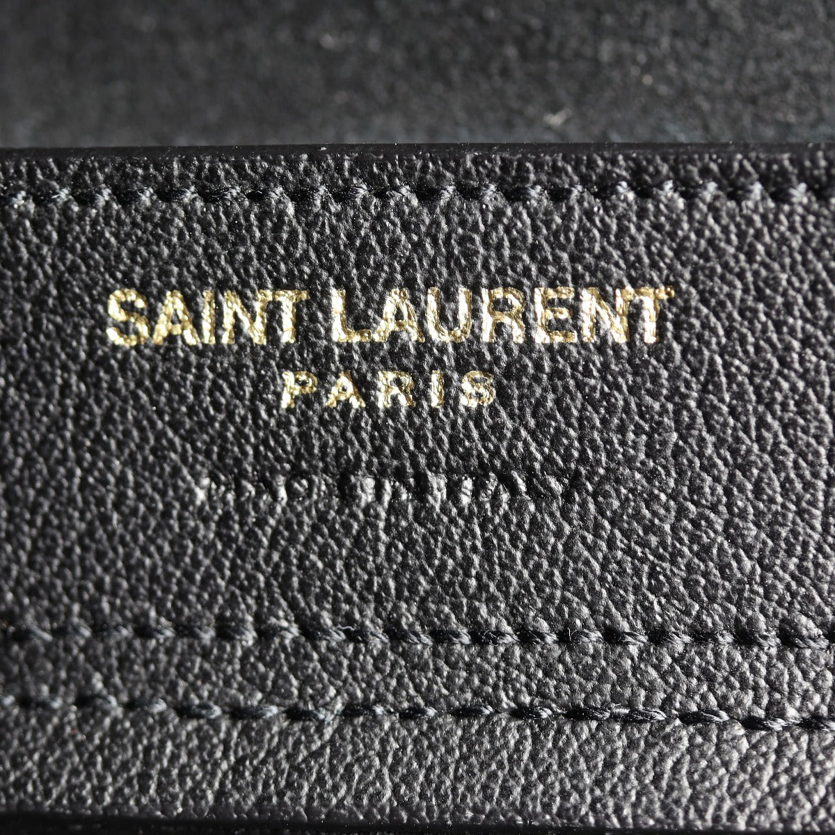 Saint Laurent Shopping Tote Interior Stamp