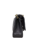 Chanel Classic Double Flap Medium | Black Lambskin Gold Hardware
