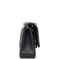 Chanel Classic Double Flap Medium | Black Lambskin Gold Hardware