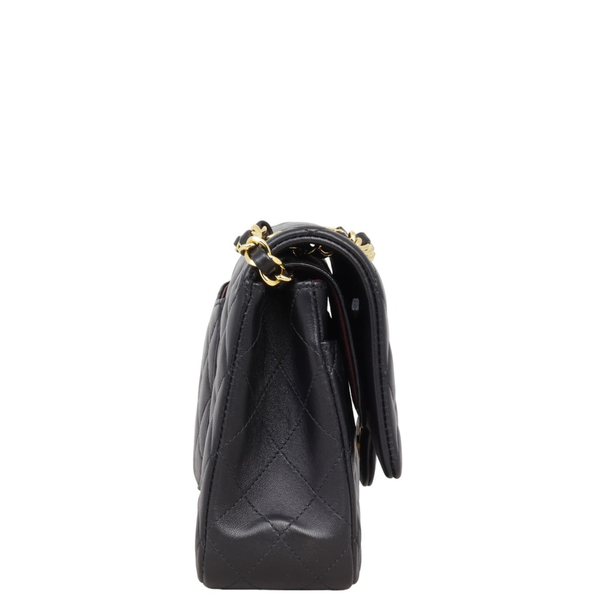 Chanel Classic Double Flap Medium | Black Lambskin Gold Hardware