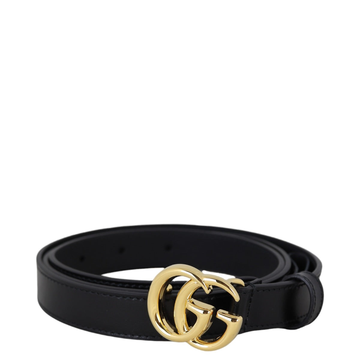 Gucci Marmont Double G Slim Belt