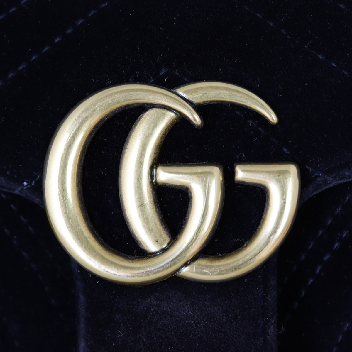 Gucci Marmont Velvet Mini Shoulder Bag Hardware