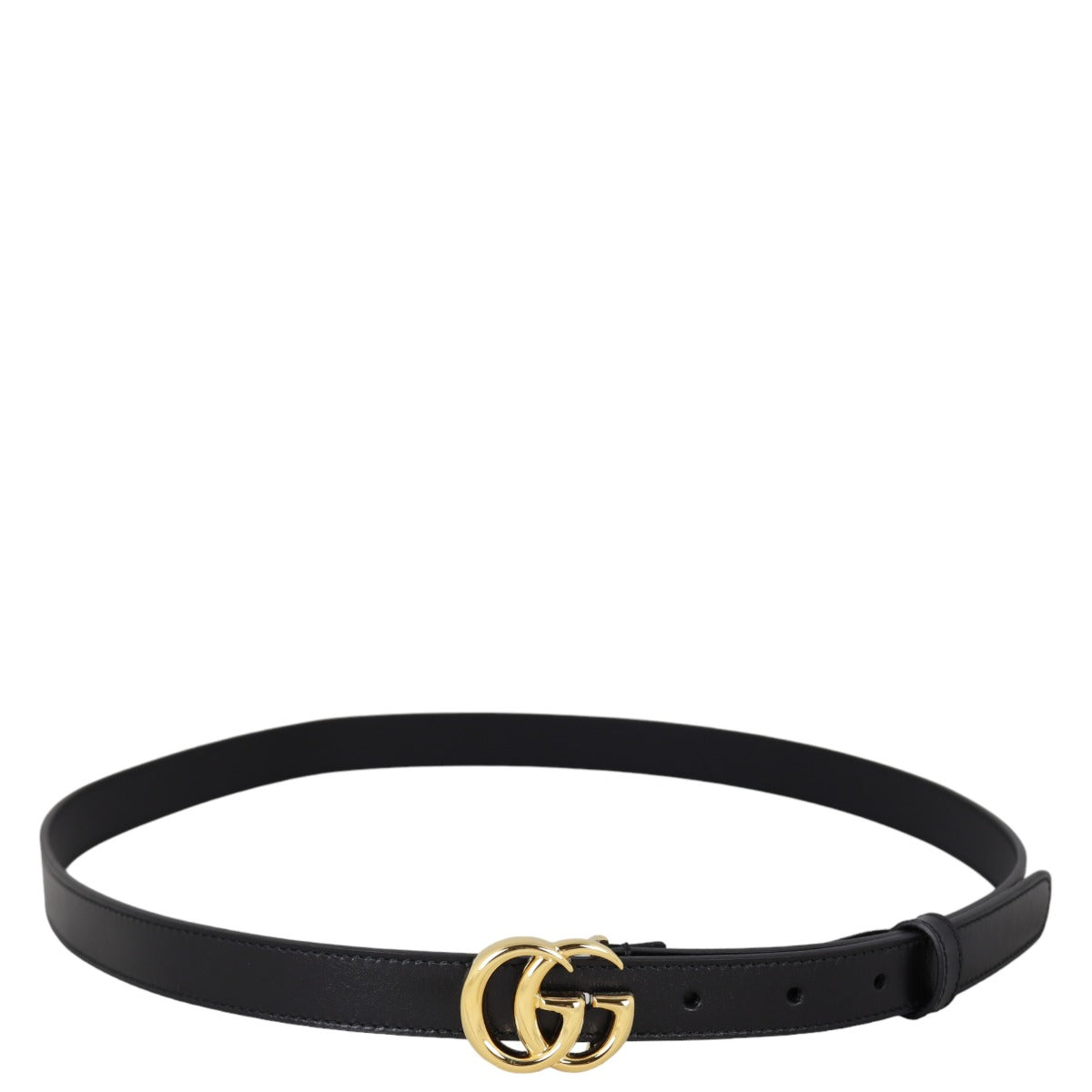 Gucci Marmont Double G Slim Belt