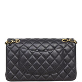 Chanel Classic Double Flap Medium | Black Lambskin Gold Hardware