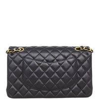 Chanel Classic Double Flap Medium | Black Lambskin Gold Hardware