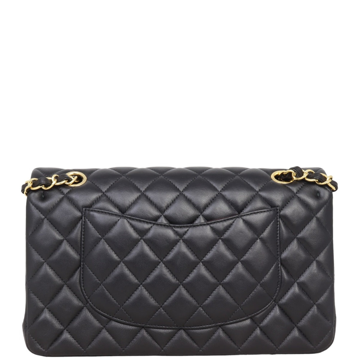 Chanel Classic Double Flap Medium | Black Lambskin Gold Hardware