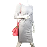 Prada Saffiano Lux Galleria Double Zip Tote Mini