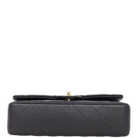 Chanel Classic Double Flap Medium | Black Lambskin Gold Hardware