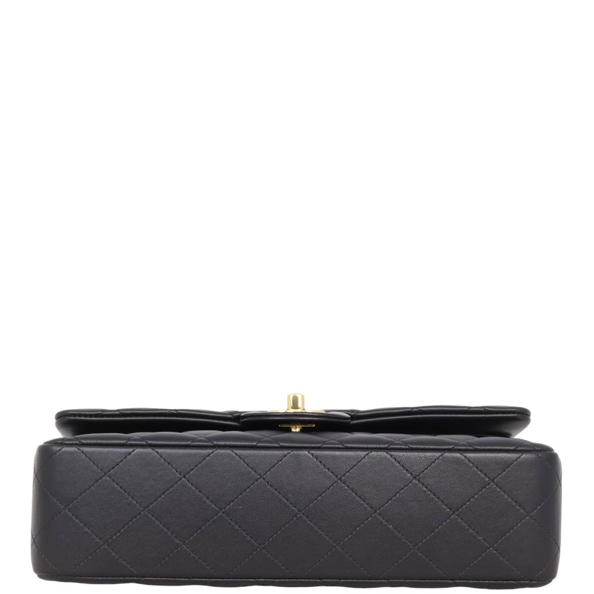 Chanel Classic Double Flap Medium | Black Lambskin Gold Hardware