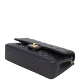 Chanel Classic Double Flap Medium | Black Lambskin Gold Hardware