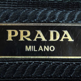 Prada Saffiano Turn Lock Chain Shoulder Bag Interior Stamp