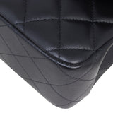 Chanel Classic Double Flap Medium | Black Lambskin Gold Hardware