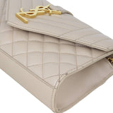 Saint Laurent Monogram Mix Matelasse Envelope Chain Bag Small