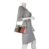 Gucci Ophidia GG Supreme Flora Small Shoulder Bag