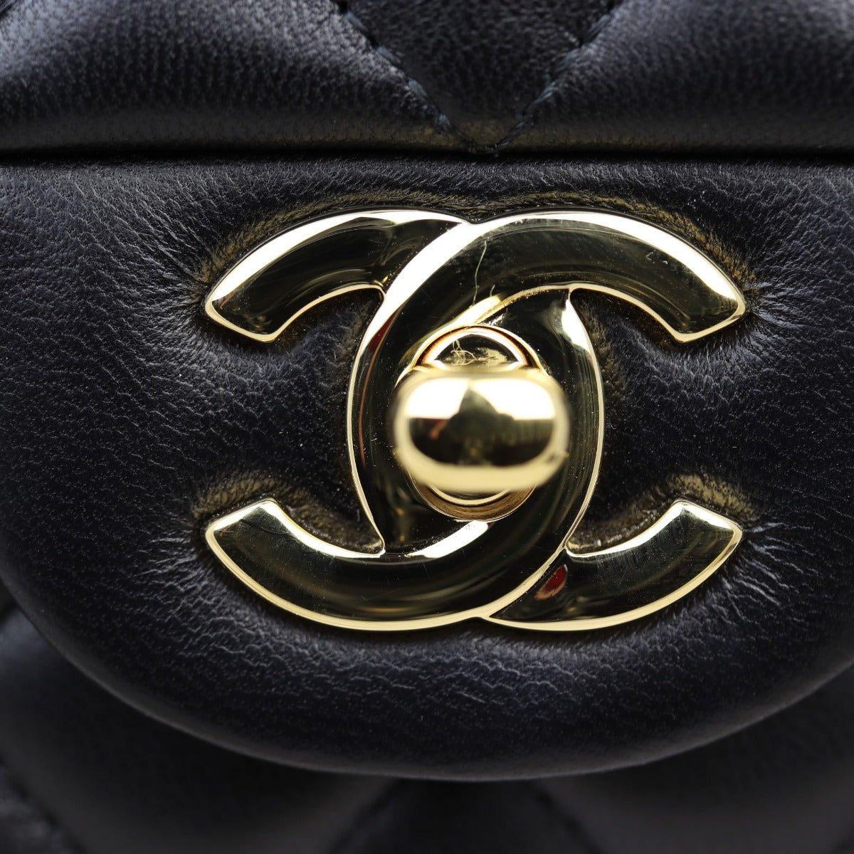 Chanel Classic Double Flap Medium | Black Lambskin Gold Hardware