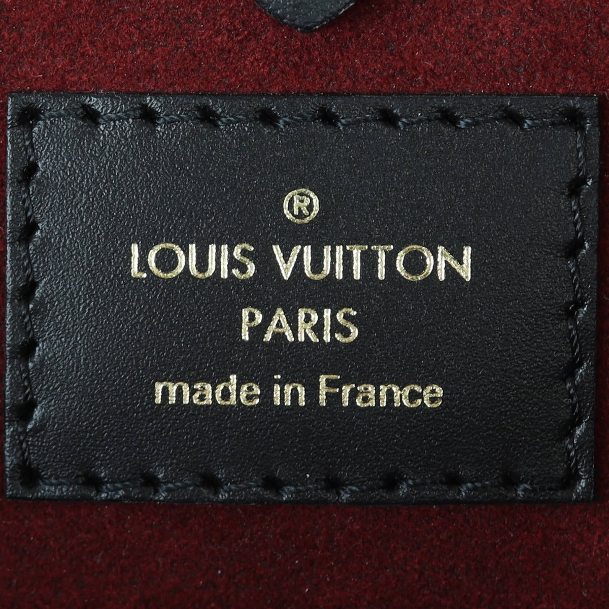 Louis Vuitton OnTheGo MM Monogram Empreinte Giant Bicolour  Interior Stamp
