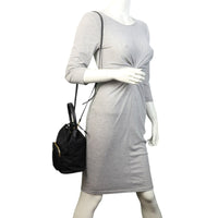 Prada Duet Tessuto Bucket Bag