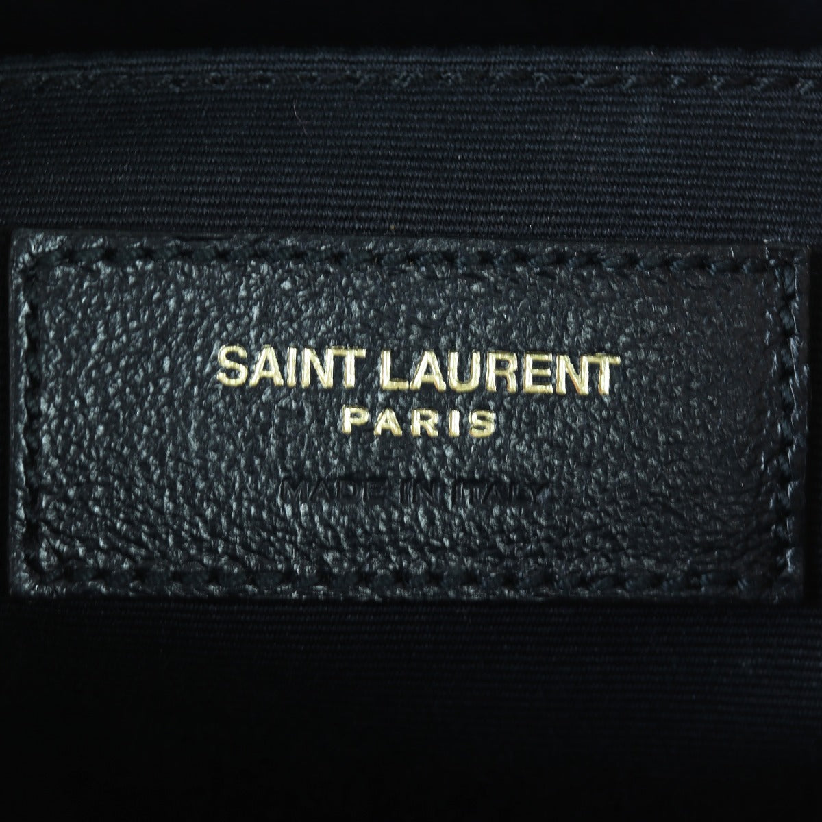 Saint Laurent Lou Camera Bag Interior Stamp