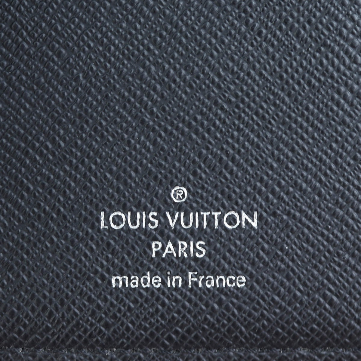 Louis Vuitton Brazza Wallet Monogram Eclipse Interior Stamp