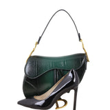 Dior Saddle Bag Python