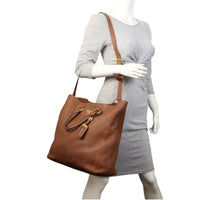 Prada Vitello Daino Shopping Tote